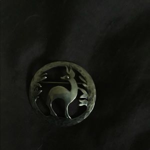 Sterling silver George genson pin Rare